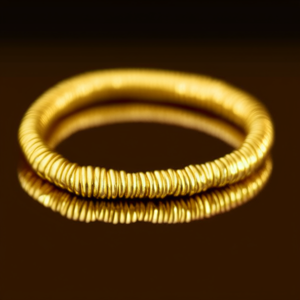 黄金手链真实图片